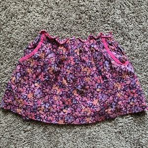 PEEK kids floral frill skirt 4-5T